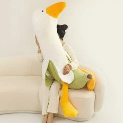 Soft Toy Fluffy Banana Duck Plushie | NEW