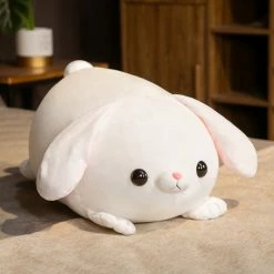 Soft Toy Pearls The Kawaii White Laying Bunny Plushie | NEW 25 Soft Toy Pearls The Kawaii White Laying Bunny Plushie | NEW