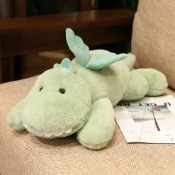 Soft Toy Hajiro The Goofy Green Dinosaur Plushie | NEW 35 Soft Toy Hajiro The Goofy Green Dinosaur Plushie | NEW