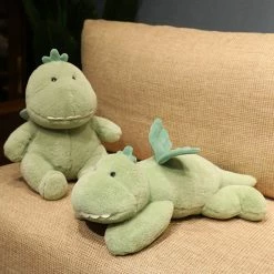 Soft Toy Hajiro The Goofy Green Dinosaur Plushie | NEW 27 Soft Toy Hajiro The Goofy Green Dinosaur Plushie | NEW