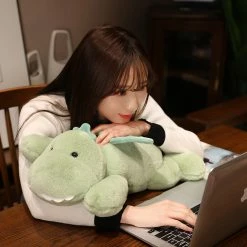 Soft Toy Hajiro The Goofy Green Dinosaur Plushie | NEW 28 Soft Toy Hajiro The Goofy Green Dinosaur Plushie | NEW