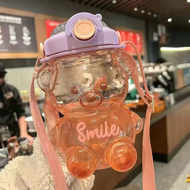 Home Decor Kawaii Jumbo Bear Shaped Bottle With Strap | NEW 9 Home Decor Kawaii Jumbo Bear Shaped Bottle With Strap | NEW