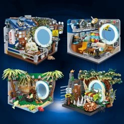Build It Dinosaur Kingdom Space Travel Micro Building Sets | NEW