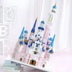 Build It Kawaii Pink Princess Light Up Palace Castle Nano Building Set | NEW