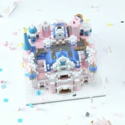 Build It Kawaii Pink Princess Light Up Palace Castle Nano Building Set | NEW