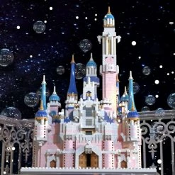 Build It Kawaii Pink Princess Light Up Palace Castle Nano Building Set | NEW