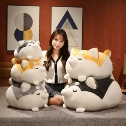 Soft Toy Chonky Cheerful Shiba Inu Squad Plushies | NEW