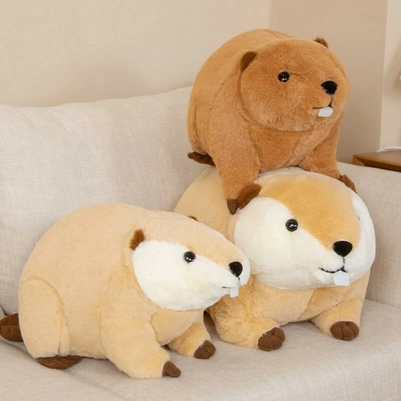 Soft Toy Billy & Willy The Fluffy Brown Beaver Plushie | NEW 3 Soft Toy Billy & Willy The Fluffy Brown Beaver Plushie | NEW