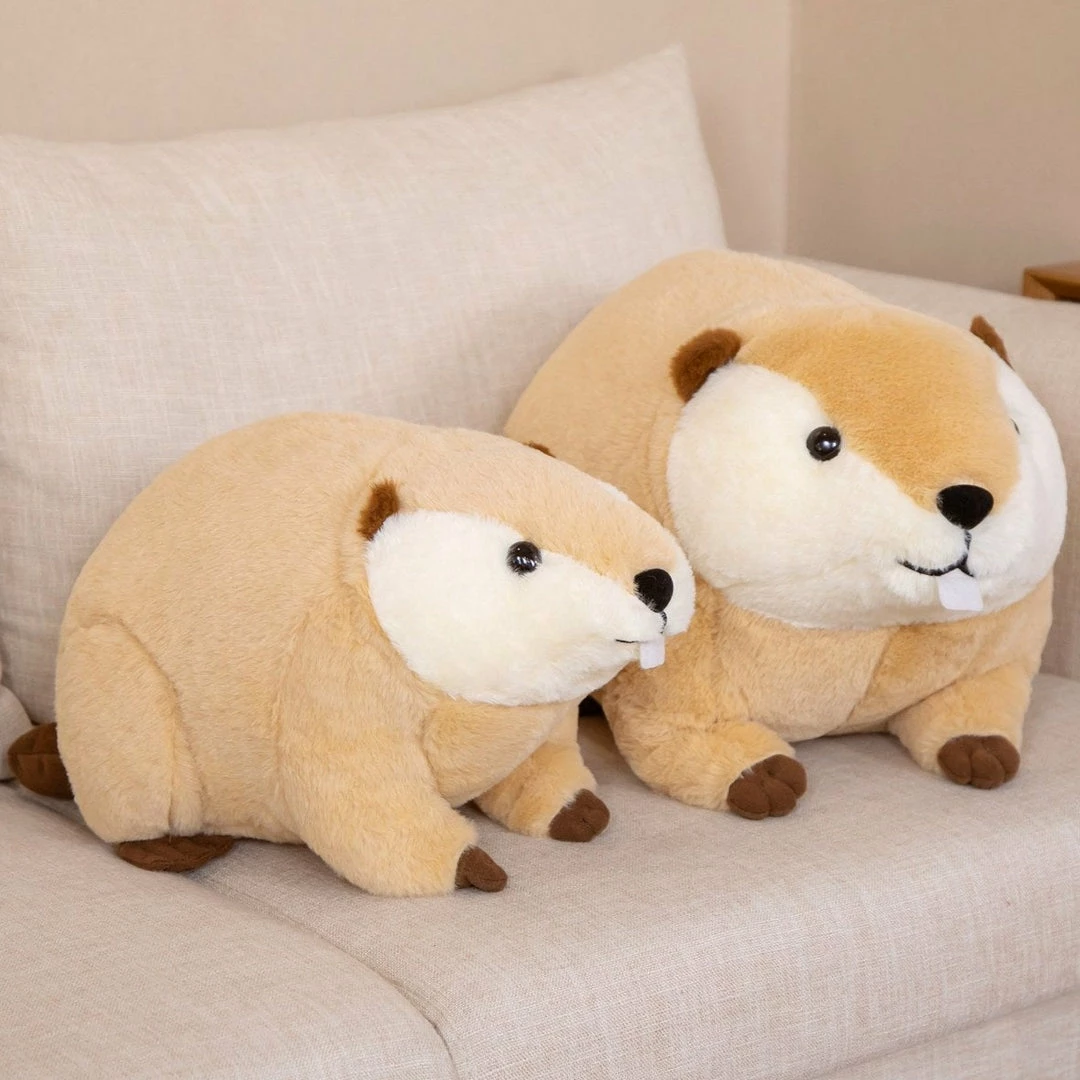 Soft Toy Billy & Willy The Fluffy Brown Beaver Plushie | NEW 11 Soft Toy Billy & Willy The Fluffy Brown Beaver Plushie | NEW