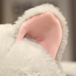 Soft Toy Kawaii Grey Half Cat Half Shark Combo Plushie | NEW