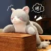 Soft Toy Kawaii Grey Half Cat Half Shark Combo Plushie | NEW 2 Soft Toy Kawaii Grey Half Cat Half Shark Combo Plushie | NEW